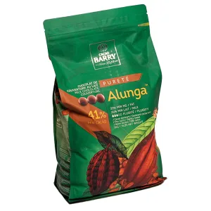 CACAO BARRY – ALUNGA 41% MILK CHOCOLATE COUVERTURE PISTOLES 5KG - Wholesale Foodservice Supply | Absolute Food Service