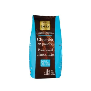CACAO BARRY – POWDERED CHOCOLATE 31.7% 1KG - Wholesale Foodservice Supply | Absolute Food Service