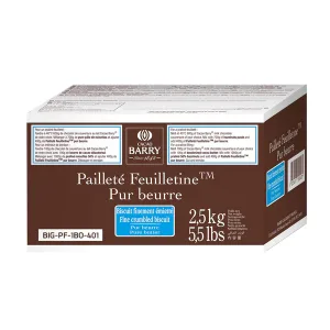 CACAO BARRY – PALLETTE FEUILLETINE FINE CRAMBLED BISCUIT 2.5KG - Wholesale Foodservice Supply | Absolute Food Service
