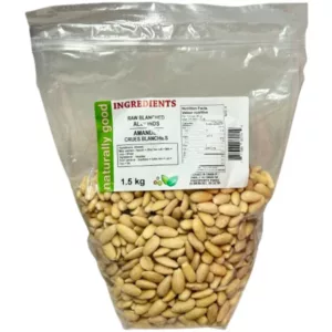 NATURALLY GOOD – BLANCHED WHOLE ALMONDS 1.5KG - Wholesale Foodservice Supply | Absolute Food Service