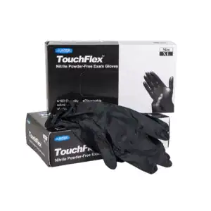 TOUCHFLEX – NITRILE BLACK GLOVES EXTRA LARGE 100EA - Wholesale Foodservice Supply | Absolute Food Service