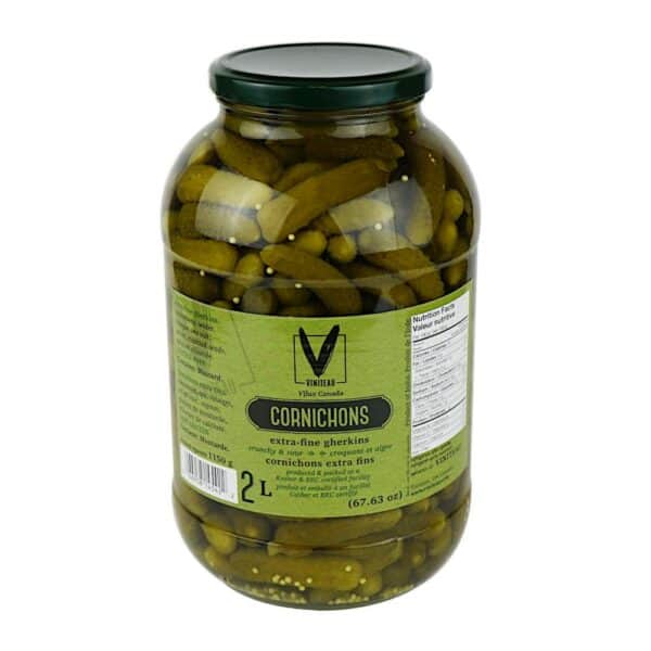 VINITEAU – CORNICHONS FRENCH STYLE GHERKINS 2L - Wholesale Foodservice Supply | Absolute Food Service