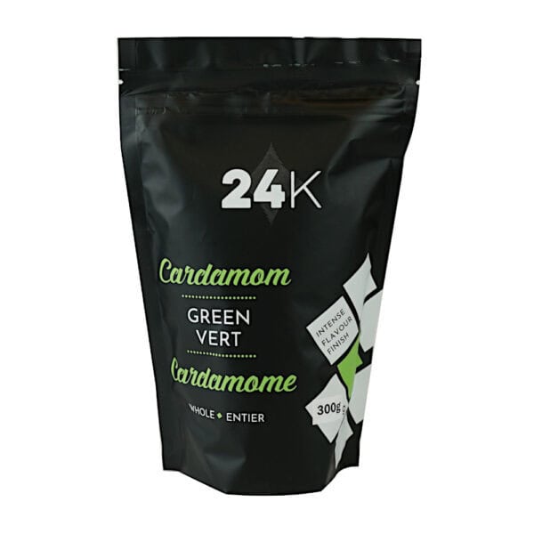 24K – PURE CARDAMOM WHOLE GREEN 300GR (MADE IN GUATEMALA) - Wholesale Foodservice Supply | Absolute Food Service