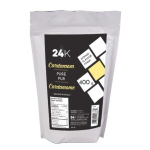 24K – PURE CARDAMOM GROUND 400GR (MADE IN GUATEMALA) - Wholesale Foodservice Supply | Absolute Food Service