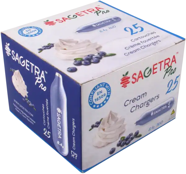 SAGETRA – N2O CHARGERS 25EA - Wholesale Foodservice Supply | Absolute Food Service