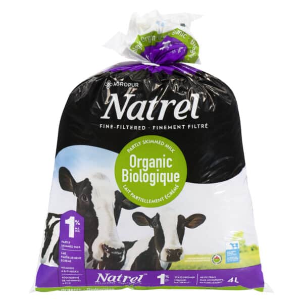 NATREL – ORGANIC MILK 1% 4LT - Wholesale Foodservice Supply | Absolute Food Service