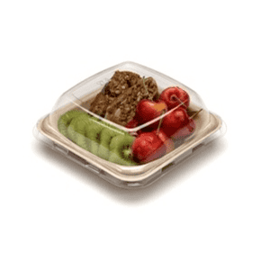 SANDO BASE –  TRAY PAPER BASE PULP SQUARE 5.25×5.25″ 300 PCS - Wholesale Foodservice Supply | Absolute Food Service