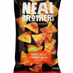 NEAL BROTHERS – ORGANIC NACHO CHEESE TORTILLAS 255 GR - Wholesale Foodservice Supply | Absolute Food Service