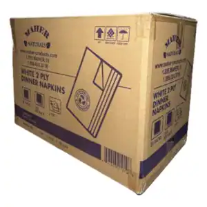 MAHER – 1/8 FOLD WHITE 2PLY DINNER NAPKIN 15×17 20x150PK CASE - Wholesale Restaurant Product | Absolute Food Service