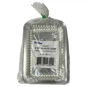 WOHLER - 2 1/4LB (8INx6IN) DOME LID 10x50 EA CASE