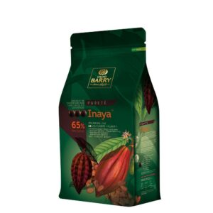 CACAO BARRY – DARK CHOCOLATE  COUVERTURE INAYA™ 65% PISTOLS 5 KG - Wholesale Foodservice Supply | Absolute Food Service