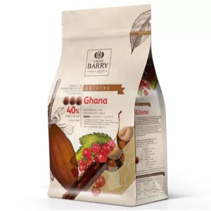 CACAO BARRY – MILK ALUNGA CHOCOLATE 40% GHANA 1KG - Wholesale Foodservice Supply | Absolute Food Service
