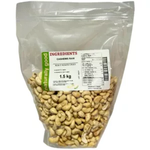 NATURALLY GOOD – WHOLE CASHEWS RAW 2×1.5 KG CASE - Wholesale Foodservice Supply | Absolute Food Service