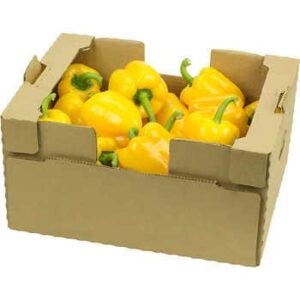 VEGETABLES - PEPPERS YELLOW CASE 11 LBS
